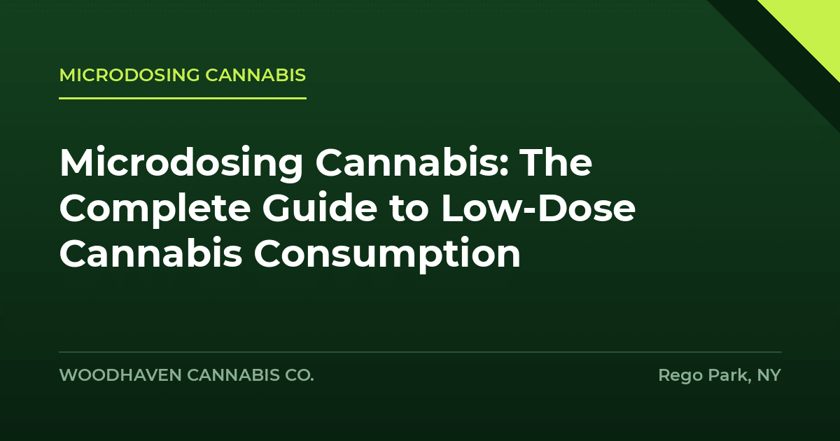 microdosing cannabis - Microdosing Cannabis: The Complete Guide to Low-Dose Cannabis Consumption