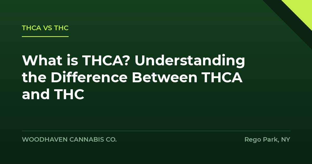 thca vs thc - What is THCA? Understanding the Difference Between THCA and THC
